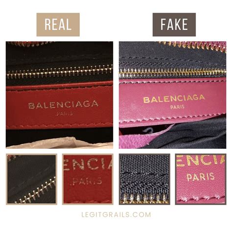 balenciaga real vs fake bag|balenciaga authenticity check.